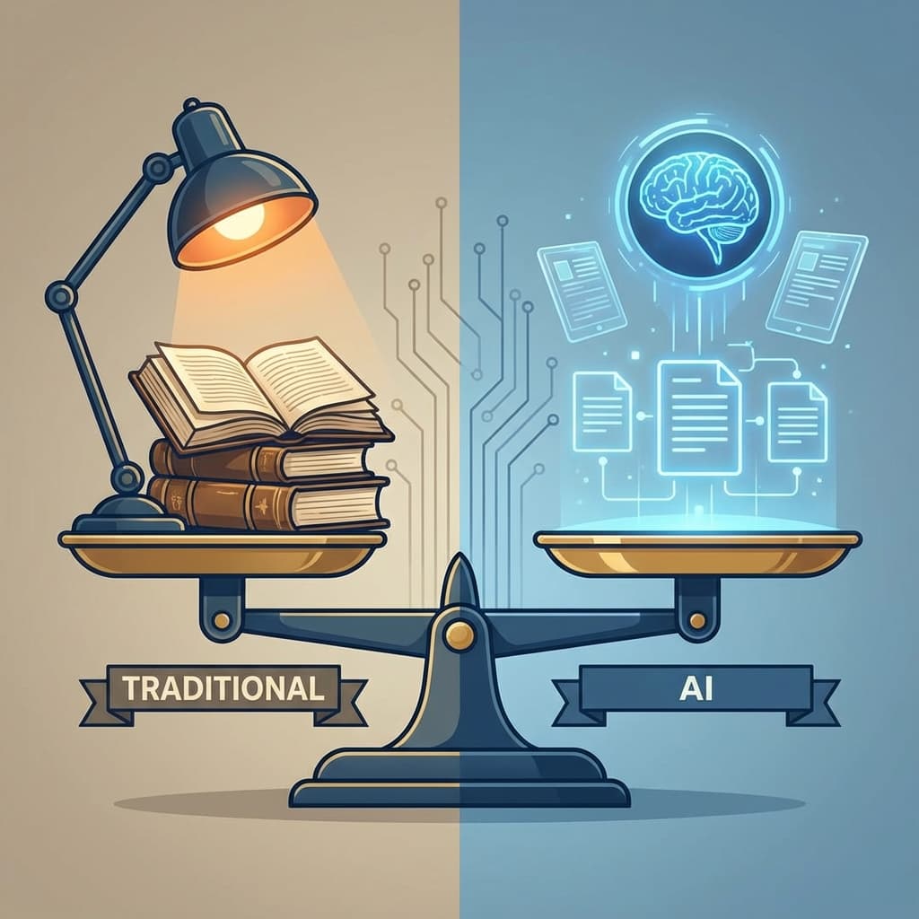Traditional Reading vs. AI-Assisted Analysis: A Comparative Look